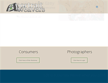 Tablet Screenshot of portraitweavers.com
